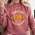 Bookworm I Have No Shelf Control Book Lover Comfort Colors Sweatshirt Orchid