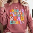 Born To Read Books Forced To Read Emails Reader Librarian Premium Comfort Colors Sweatshirt Orchid
