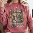Buhurt Hourly Book Epic Knight Fight In Armor Buhurt Comfort Colors Sweatshirt Orchid Buhurt Hourly Book Epic Knight Fight In Armor Buhurt Comfort Colors Sweatshirt Orchid