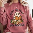 Bury Me With My Books Ghost Tee Comfort Colors Sweatshirt Orchid Bury Me With My Books Ghost Tee Comfort Colors Sweatshirt Orchid