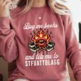 Buy Me Books And Tell Me To STFUATTDLAGG Booktok Comfort Colors Sweatshirt Orchid Buy Me Books And Tell Me To STFUATTDLAGG Booktok Comfort Colors Sweatshirt Orchid