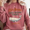 Captain Ahab’s Whale Watching Tours – Moby Book Parody Comfort Colors Sweatshirt Orchid Captain Ahab’s Whale Watching Tours – Moby Book Parody Comfort Colors Sweatshirt Orchid