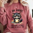 Cat Glasses Coffe Books I Am Awake Please Respect My Privacy Comfort Colors Sweatshirt Orchid Cat Glasses Coffe Books I Am Awake Please Respect My Privacy Comfort Colors Sweatshirt Orchid