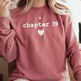 Chapter 39 Book Lovers Readers & Authors 39th Birthday Comfort Colors Sweatshirt Orchid Chapter 39 Book Lovers Readers & Authors 39th Birthday Comfort Colors Sweatshirt Orchid