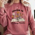 Chapter 40 A Literary Milestone 40th Birthday Book Lovers Comfort Colors Sweatshirt Orchid