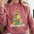 Christmas Books Make You Bright Librarian Teacher Book Lover Comfort Colors Sweatshirt Orchid