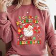 Christmas Smut Book On The Naughty List For Reading Smut Comfort Colors Sweatshirt Orchid
