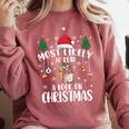 Christmas Tee Most Likely To Read A Book On Christmas Comfort Colors Sweatshirt Orchid Christmas Tee Most Likely To Read A Book On Christmas Comfort Colors Sweatshirt Orchid