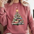 Christmas Tree Books Book Reading Bookworm Comfort Colors Sweatshirt Orchid Christmas Tree Books Book Reading Bookworm Comfort Colors Sweatshirt Orchid