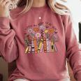 I Closed My Book To Be Here Floral Bookworm Reading Comfort Colors Sweatshirt Orchid I Closed My Book To Be Here Floral Bookworm Reading Comfort Colors Sweatshirt Orchid