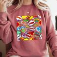Comic Book Pop Art Modern Fun Comfort Colors Sweatshirt Orchid Comic Book Pop Art Modern Fun Comfort Colors Sweatshirt Orchid
