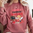 Cupid's Favorite Math Teacher Valentine Reading Book Women Comfort Colors Sweatshirt Orchid Cupid's Favorite Math Teacher Valentine Reading Book Women Comfort Colors Sweatshirt Orchid