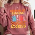 Cute Librarian Library Book Lover Keeper Of Endless Stories Comfort Colors Sweatshirt Orchid Cute Librarian Library Book Lover Keeper Of Endless Stories Comfort Colors Sweatshirt Orchid