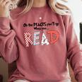 Cute Read Reading Day Book Lovers Teachers Students Kids Comfort Colors Sweatshirt Orchid Cute Read Reading Day Book Lovers Teachers Students Kids Comfort Colors Sweatshirt Orchid
