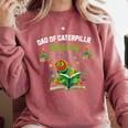 Dad Of Caterpillar Birthday Reading Books Lovers Comfort Colors Sweatshirt Orchid Dad Of Caterpillar Birthday Reading Books Lovers Comfort Colors Sweatshirt Orchid