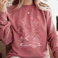 Dark Romance Book Dragon Romantasy Reader Bookworm Bookish Comfort Colors Sweatshirt Orchid