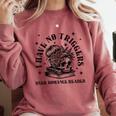 Dark Romance Merch Spicy Book Lover No Triggers Warning Comfort Colors Sweatshirt Orchid Dark Romance Merch Spicy Book Lover No Triggers Warning Comfort Colors Sweatshirt Orchid