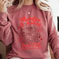 Dark Romance Reader Reading Monster Romance Book Club Comfort Colors Sweatshirt Orchid