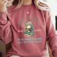 Dark Romance Women STFUATTDLAGG Smutt Book Merch Good Girl Comfort Colors Sweatshirt Orchid Dark Romance Women STFUATTDLAGG Smutt Book Merch Good Girl Comfort Colors Sweatshirt Orchid