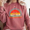 A Day Without Reading Is Like Book Lover And Reading Comfort Colors Sweatshirt Orchid