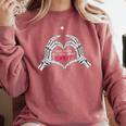 Dead Inside But I Still Read Romance Smut Book Lovers Comfort Colors Sweatshirt Orchid