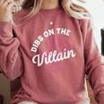 Dibs On The Villain Dark Romance Books Skeleton Morally Grey Comfort Colors Sweatshirt Orchid Dibs On The Villain Dark Romance Books Skeleton Morally Grey Comfort Colors Sweatshirt Orchid