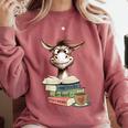 Donkey Reading Book Read Books Be Kind Stay Weird Librarian Comfort Colors Sweatshirt Orchid Donkey Reading Book Read Books Be Kind Stay Weird Librarian Comfort Colors Sweatshirt Orchid