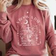 Dragon A Book A Day Keeps The Mental Breakdown Away Comfort Colors Sweatshirt Orchid
