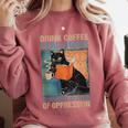 Drink Coffee Read Books Dismantle Systems Of Oppression Cat Comfort Colors Sweatshirt Orchid Drink Coffee Read Books Dismantle Systems Of Oppression Cat Comfort Colors Sweatshirt Orchid