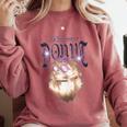 Dungeon Crawler Carl Airbrushed Princess Donut Series Book Comfort Colors Sweatshirt Orchid Dungeon Crawler Carl Airbrushed Princess Donut Series Book Comfort Colors Sweatshirt Orchid