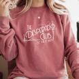 Dungeon Crawler Carl The Desperado Club Sign Sci-Fi Book Comfort Colors Sweatshirt Orchid Dungeon Crawler Carl The Desperado Club Sign Sci-Fi Book Comfort Colors Sweatshirt Orchid
