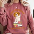 Easily Distracted By Beagles And Books Beagle Dog Comfort Colors Sweatshirt Orchid Easily Distracted By Beagles And Books Beagle Dog Comfort Colors Sweatshirt Orchid