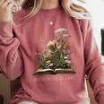 Easily Distracted By Cats And Books Comfort Colors Sweatshirt Orchid Easily Distracted By Cats And Books Comfort Colors Sweatshirt Orchid