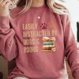 Easily Distracted By Dogs And Books Pets Books Lovers Comfort Colors Sweatshirt Orchid Easily Distracted By Dogs And Books Pets Books Lovers Comfort Colors Sweatshirt Orchid