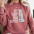 Eat Sleep Read Repeat Reading Book Librarian Men Women Kids Comfort Colors Sweatshirt Orchid Eat Sleep Read Repeat Reading Book Librarian Men Women Kids Comfort Colors Sweatshirt Orchid