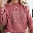 Edgar Allen Poe & Raven Reading Bookworm Reader Comfort Colors Sweatshirt Orchid Edgar Allen Poe & Raven Reading Bookworm Reader Comfort Colors Sweatshirt Orchid