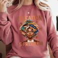 Education Is Freedom Teacher Books Black History Month Comfort Colors Sweatshirt Orchid Education Is Freedom Teacher Books Black History Month Comfort Colors Sweatshirt Orchid