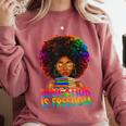 Education Is Freedom Teacher Books History Month Comfort Colors Sweatshirt Orchid Education Is Freedom Teacher Books History Month Comfort Colors Sweatshirt Orchid