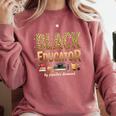 Educator By Popular Demand African American Book Lover Comfort Colors Sweatshirt Orchid Educator By Popular Demand African American Book Lover Comfort Colors Sweatshirt Orchid