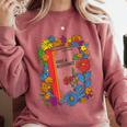 Equal Rights Book Flower Resist Feminist LGBTQ Floral Comfort Colors Sweatshirt Orchid Equal Rights Book Flower Resist Feminist LGBTQ Floral Comfort Colors Sweatshirt Orchid