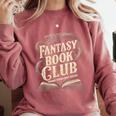 Fantasy Book Club Dragons For Women Men Or Kids Reading Comfort Colors Sweatshirt Orchid Fantasy Book Club Dragons For Women Men Or Kids Reading Comfort Colors Sweatshirt Orchid