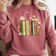 Fantasy Drama Tragedy Book Floral Subtle Comfort Colors Sweatshirt Orchid Fantasy Drama Tragedy Book Floral Subtle Comfort Colors Sweatshirt Orchid