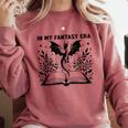 In My Fantasy Era Book Lover Tee Premium Tri-Blend Comfort Colors Sweatshirt Orchid