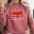 Galentine Book Club Comfort Colors Sweatshirt Orchid Galentine Book Club Comfort Colors Sweatshirt Orchid