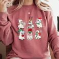 Ghost Santa Elf Squad Read Books Bookish Librarian Christmas Comfort Colors Sweatshirt Orchid Ghost Santa Elf Squad Read Books Bookish Librarian Christmas Comfort Colors Sweatshirt Orchid