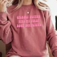 Gilbert Blythe Was My First Book Boyfriend Quote Comfort Colors Sweatshirt Orchid