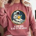 Good Book Is Out Of This World Space Reading Lover Comfort Colors Sweatshirt Orchid