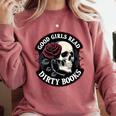 Good Girls Read Dirty Books Smut Reader Dark Romance Skull Comfort Colors Sweatshirt Orchid Good Girls Read Dirty Books Smut Reader Dark Romance Skull Comfort Colors Sweatshirt Orchid