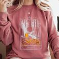 Gothic Book Lover Skeleton Comfort Colors Sweatshirt Orchid Gothic Book Lover Skeleton Comfort Colors Sweatshirt Orchid