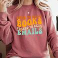 Groovy Born To Read Books Forced To Read Emails Reading Comfort Colors Sweatshirt Orchid Groovy Born To Read Books Forced To Read Emails Reading Comfort Colors Sweatshirt Orchid